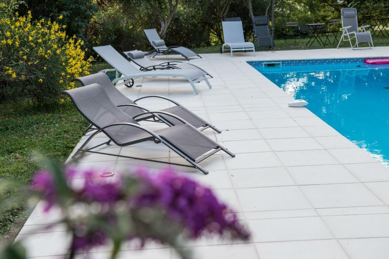 Les Beaux Chenes Villa Pont-de-Barret Buitenkant foto